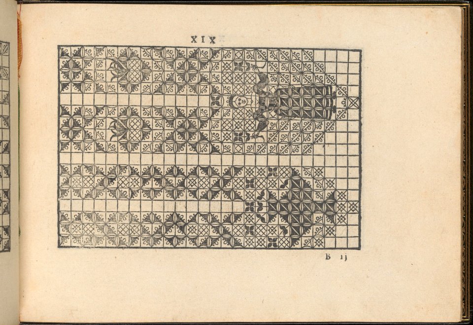 La Vera Perfettione del Disegno di varie sorti di recami, page 10 (recto) MET DP361965