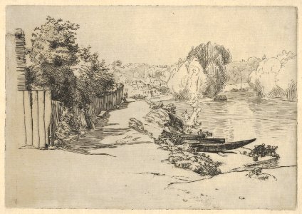 La Seine à Bas Meudon MET DP832871