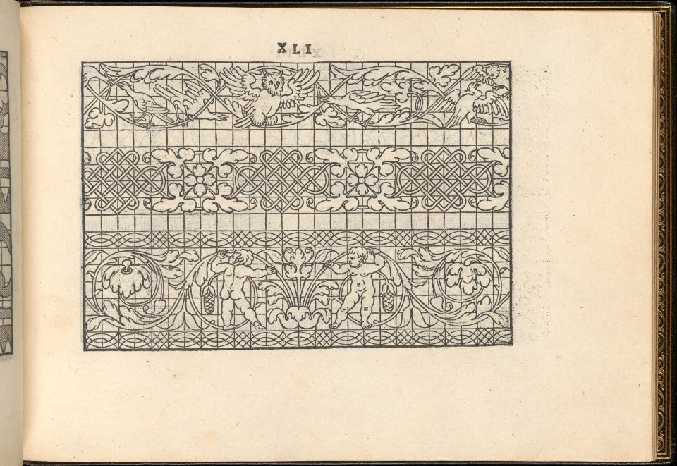 La Vera Perfettione del Disegno di varie sorti di recami, page 21 (recto) MET DP361987