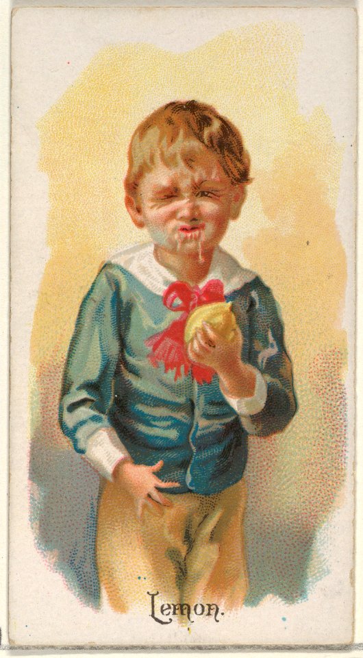 Lemon, from the Fruits series (N12) for Allen & Ginter Cigarettes Brands MET DP834625