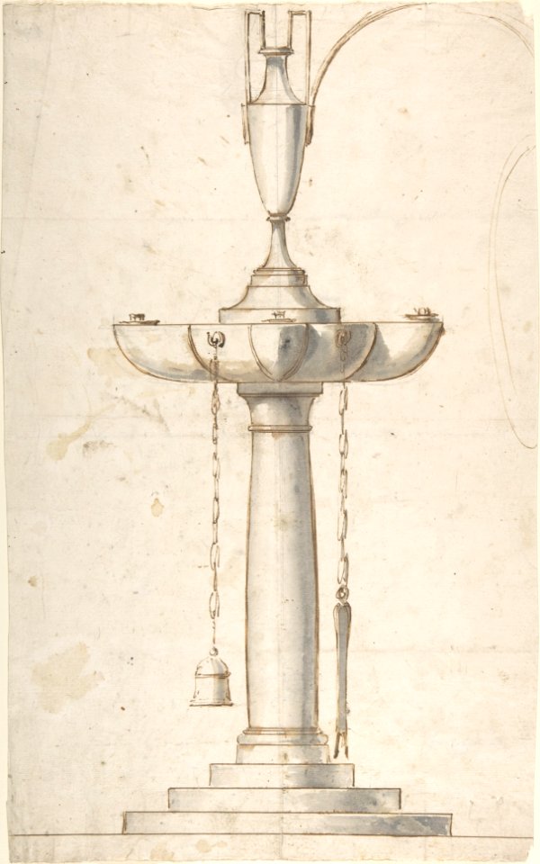 Lamp with Four Wicks MET DP804081