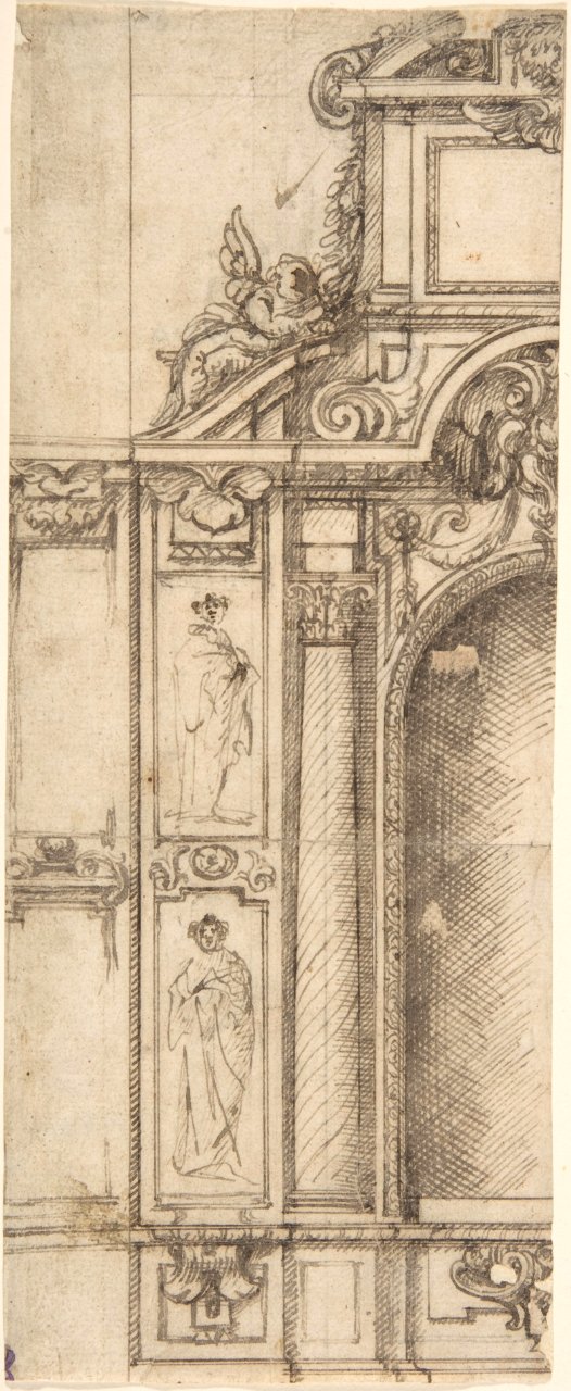 Left Half of the Design for an Altar MET DP800327