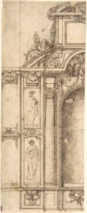 Left Half of the Design for an Altar MET DP800327