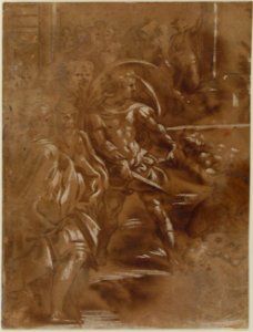 Left Third of a Martyrdom of Saint Peter and Saint Paul. MET 58.651.82