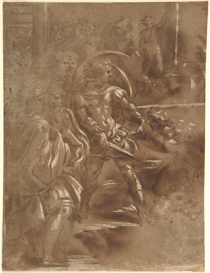 Left Third of a Martyrdom of Saint Peter and Saint Paul. MET DP807707