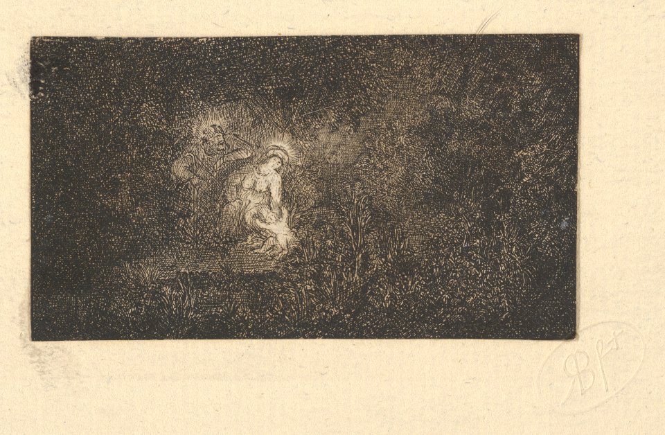 La Sainte Famille au Repos (The Holy Family at Rest) MET DP834242