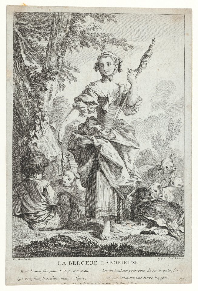La Bergère Laborieuse MET DP867432