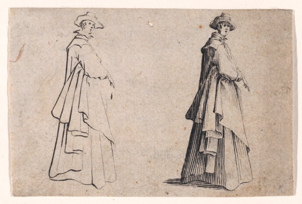 La Dame au Vêtement Ample (The Woman with Ample Clothing) Met DP890436