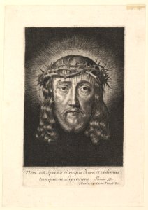 La sainte Face couronnee d'epines, (petit format) MET DP819809