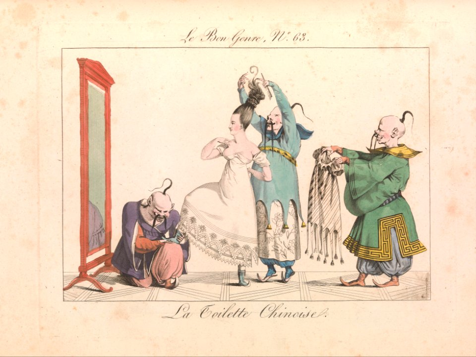 Le Bon Genre- Observations sur les modes et les usages de Paris MET DP335591