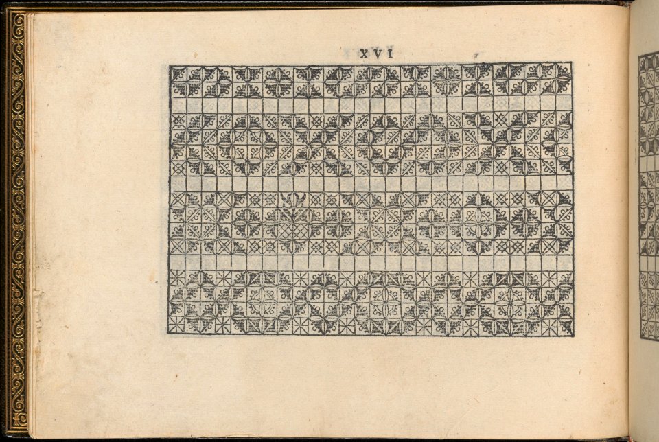 La Vera Perfettione del Disegno di varie sorti di recami, page 8 (verso) MET DP358228