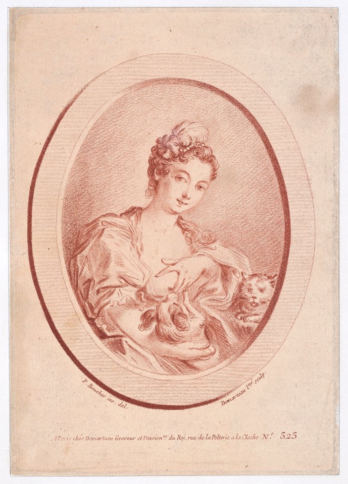 La Femme au petit Chien Met DP889541