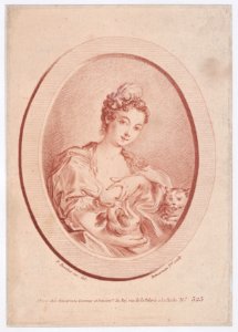La Femme au petit Chien Met DP889541