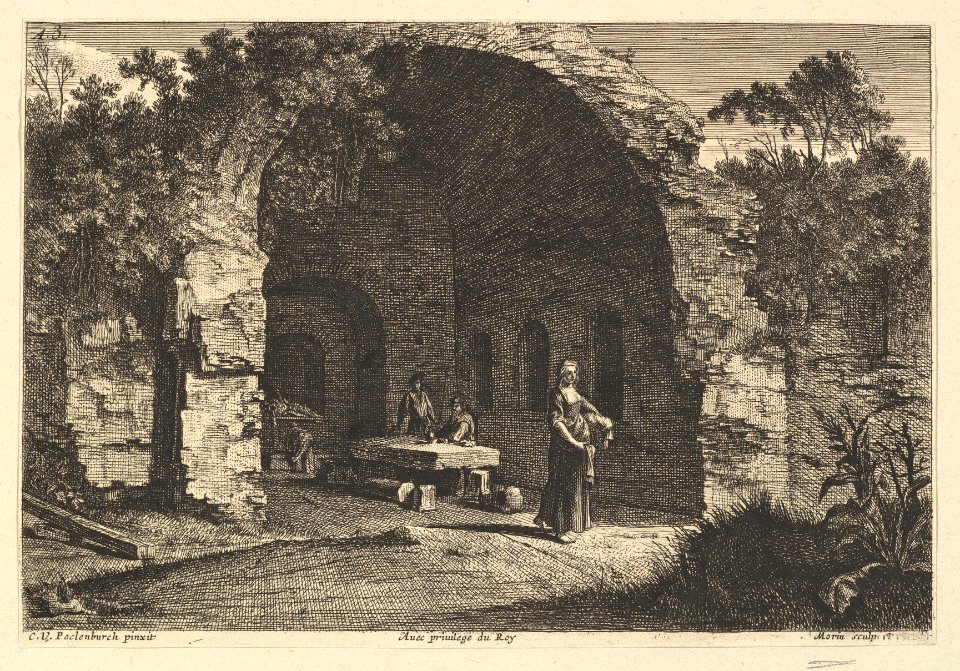 La Caffarella (ou Grotte d'Egerie) MET DP819841