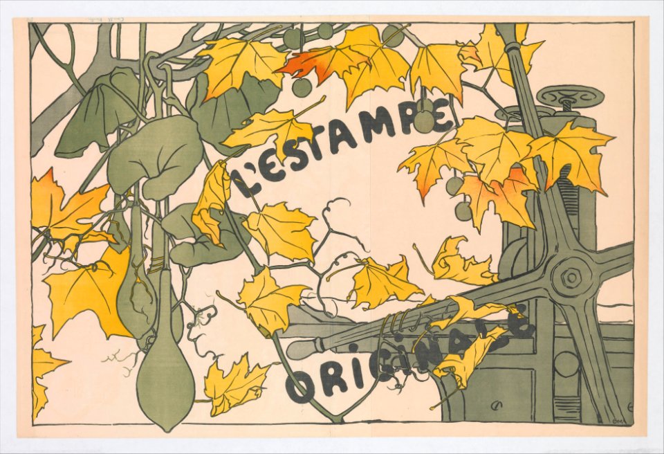 L'Estampe Originale, Cover to Album V MET DP337819