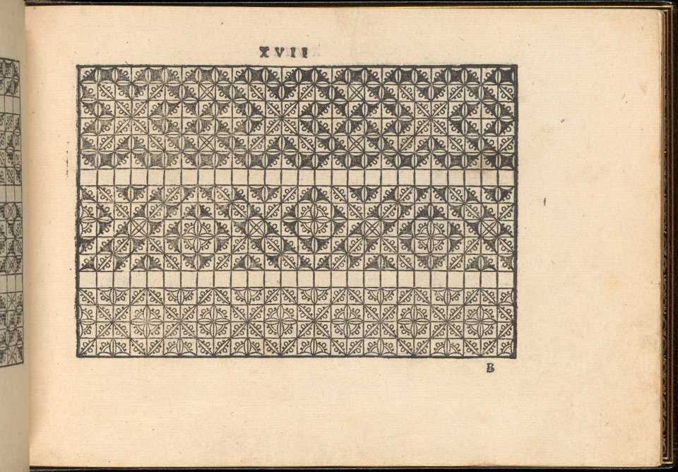 La Vera Perfettione del Disegno di varie sorti di recami, page 9 (recto) MET DP361963