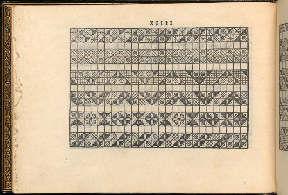 La Vera Perfettione del Disegno di varie sorti di recami, page 7 (verso) MET DP361961