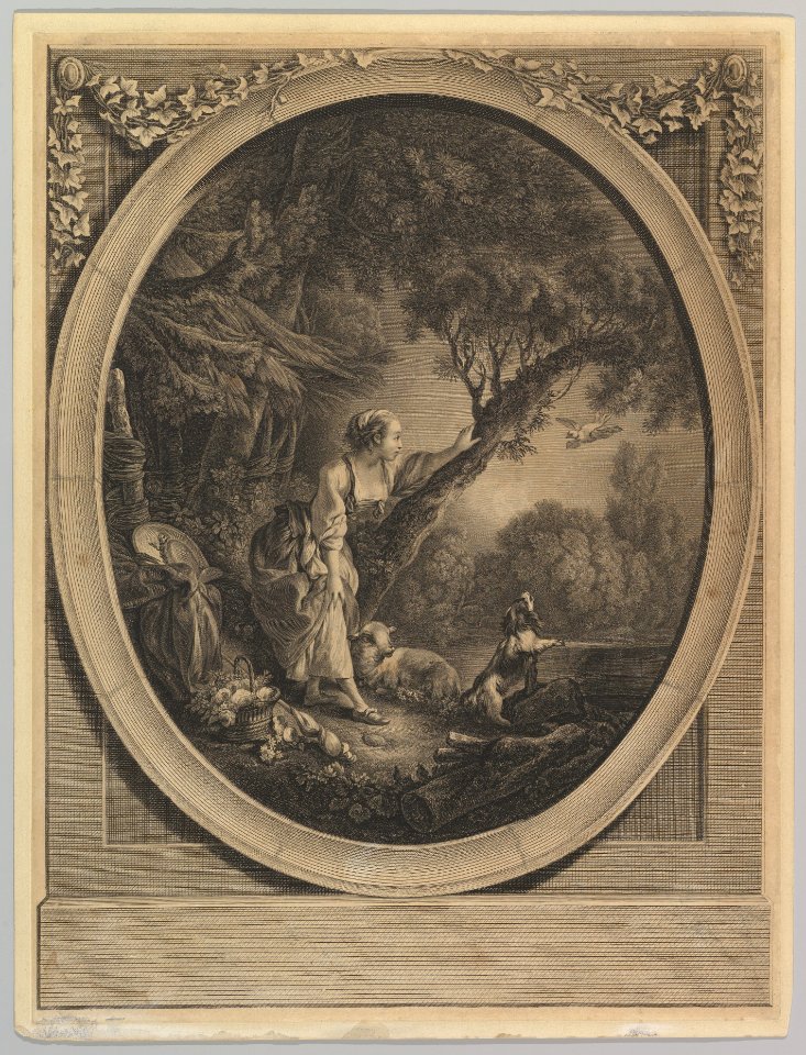 L'Arrivée du Courier (The Arrival of the Messenger) MET DP826778