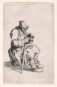 Le Gueux Assis et Mangeant (The Beggar Sitting and Eating) Met DP890617