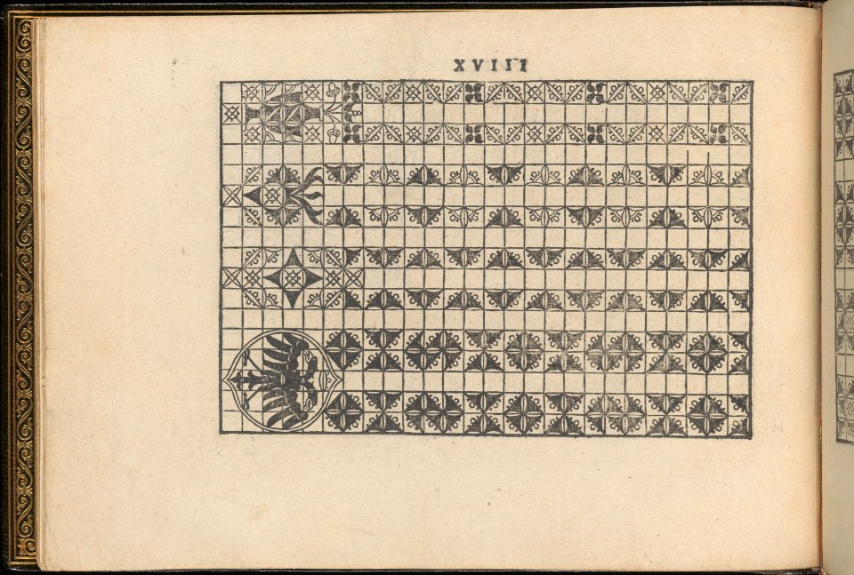 La Vera Perfettione del Disegno di varie sorti di recami, page 9 (verso) MET DP361964