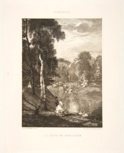 Le Bois de Boulogne MET DP814034