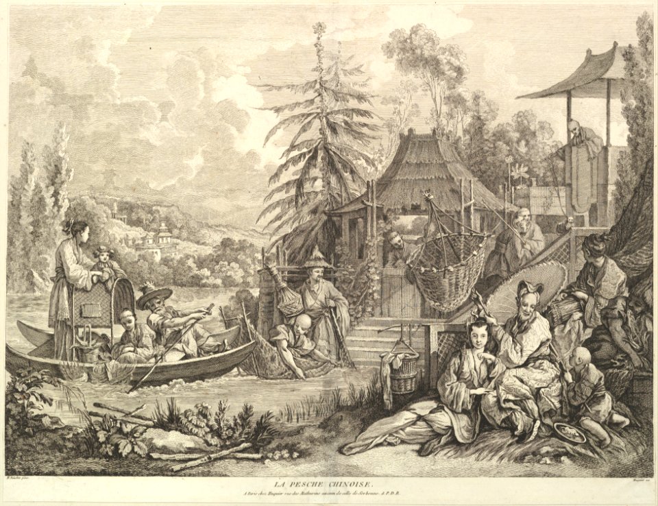 La pesche chinoise (Chinese Fishing), from Chinoiseries MET DP826763