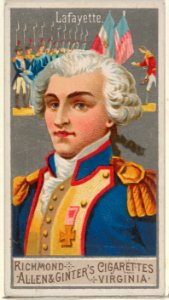 Lafayette, from the Great Generals series (N15) for Allen & Ginter Cigarettes Brands MET DP834784