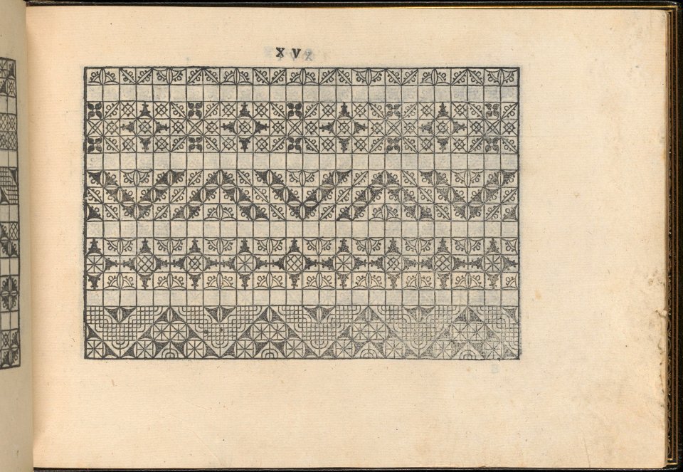La Vera Perfettione del Disegno di varie sorti di recami, page 8 (recto) MET DP361962
