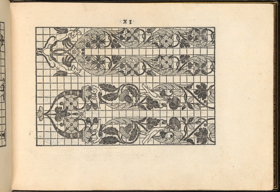 La Vera Perfettione del Disegno di varie sorti di recami, page 6 (recto) MET DP361958