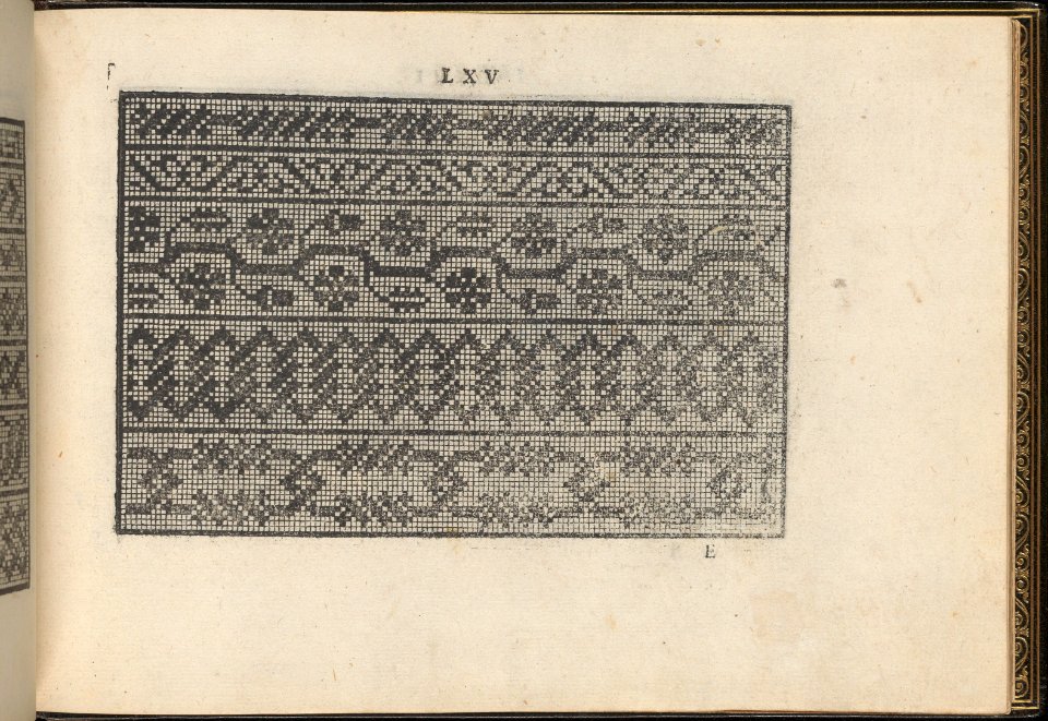 La Vera Perfettione del Disegno di varie sorti di recami, page 33 (recto) MET DP362012