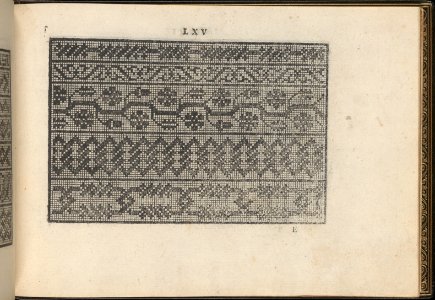 La Vera Perfettione del Disegno di varie sorti di recami, page 33 (recto) MET DP362012