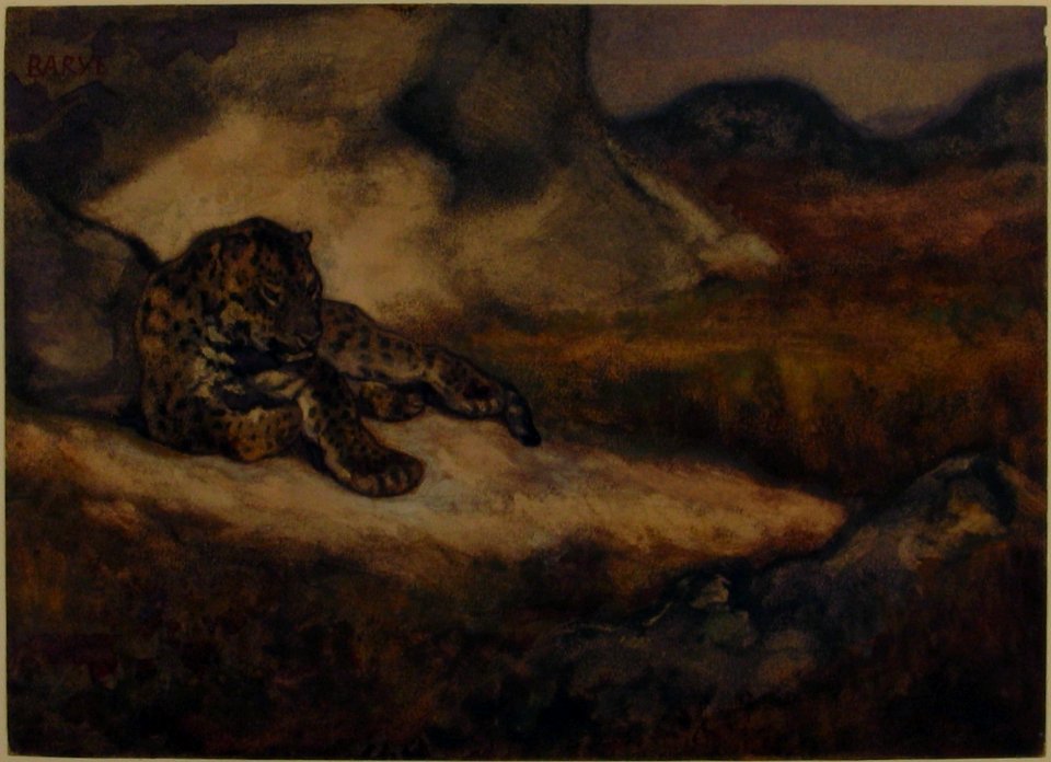 Leopard Lying Down MET 29.100.575