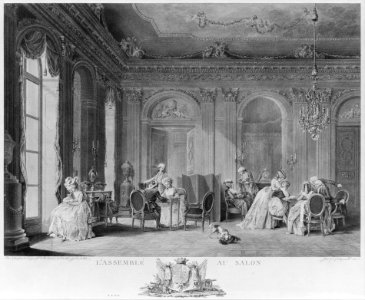 L'Assemblee au Salon MET MM7186