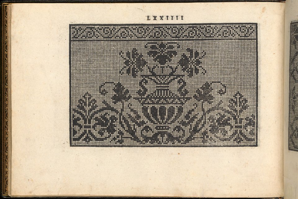 La Vera Perfettione del Disegno di varie sorti di recami, page 37 (verso) MET DP362022