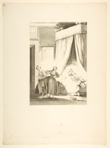 La Gageure des trois Commeres- La Servante, from Contes et nouvelles en vers par Jean de La Fontaine. A Paris, de l'imprimerie de P. Didot, l'an III de la République, 1795 MET DP813951