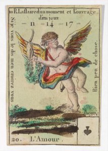 L'Amour from Playing Cards (for Quartets) 'Costumes des Peuples Étrangers' MET DP274080