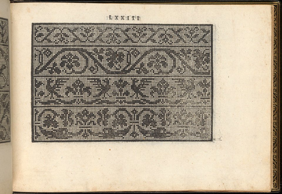 La Vera Perfettione del Disegno di varie sorti di recami, page 37 (recto) MET DP362021