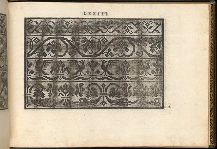 La Vera Perfettione del Disegno di varie sorti di recami, page 37 (recto) MET DP362021