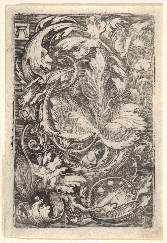 Leaf Ornament with Lilies of the Valley MET DP833085
