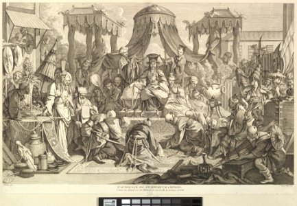 L'audience de l'Empereur chinois (The audience of the Chinese Emperor), from Chinoiseries MET DP826922