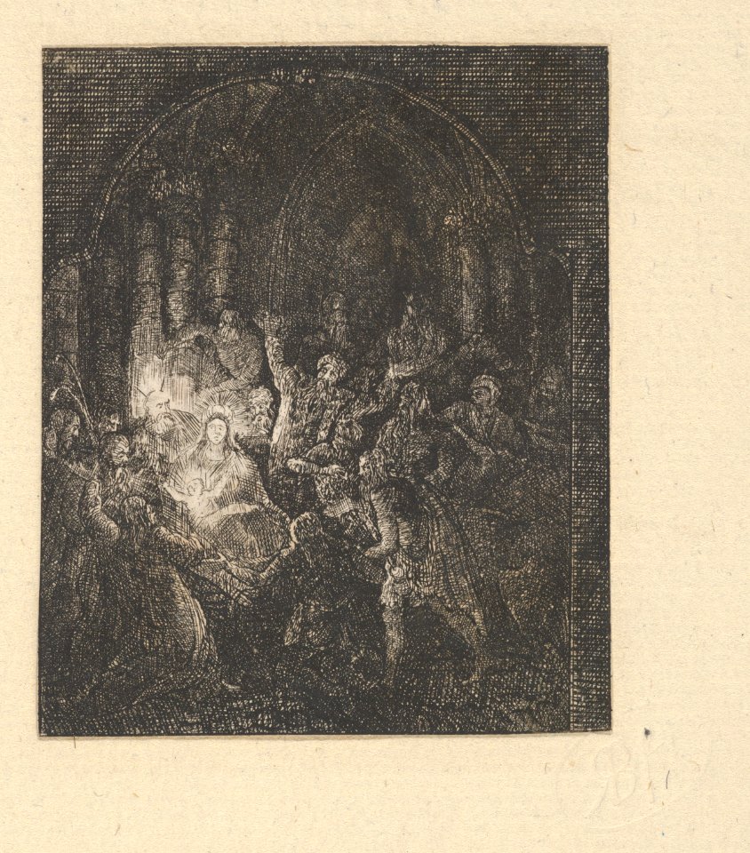 L'Adoration des Bergers (The Adoration of the Shepherds) MET DP834245
