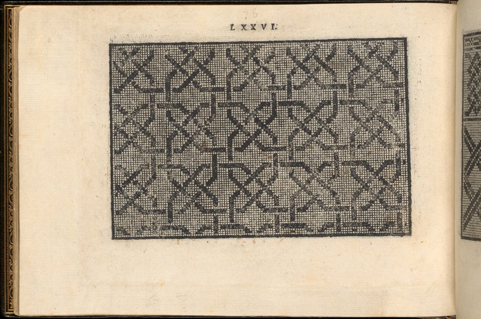 La Vera Perfettione del Disegno di varie sorti di recami, page 38 (verso) MET DP362024