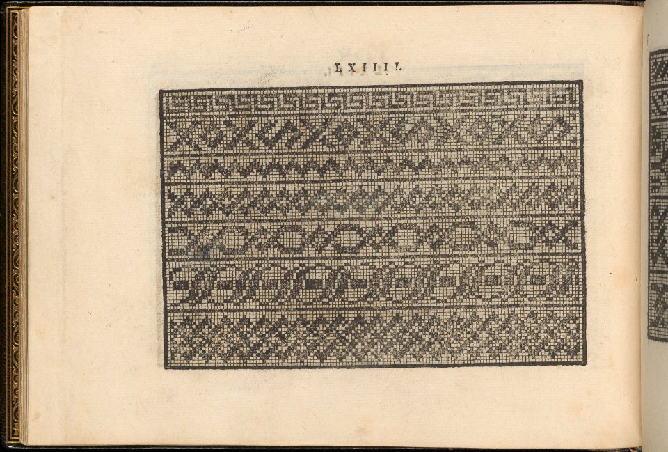 La Vera Perfettione del Disegno di varie sorti di recami, page 32 (verso) MET DP362011