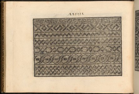 La Vera Perfettione del Disegno di varie sorti di recami, page 32 (verso) MET DP362011