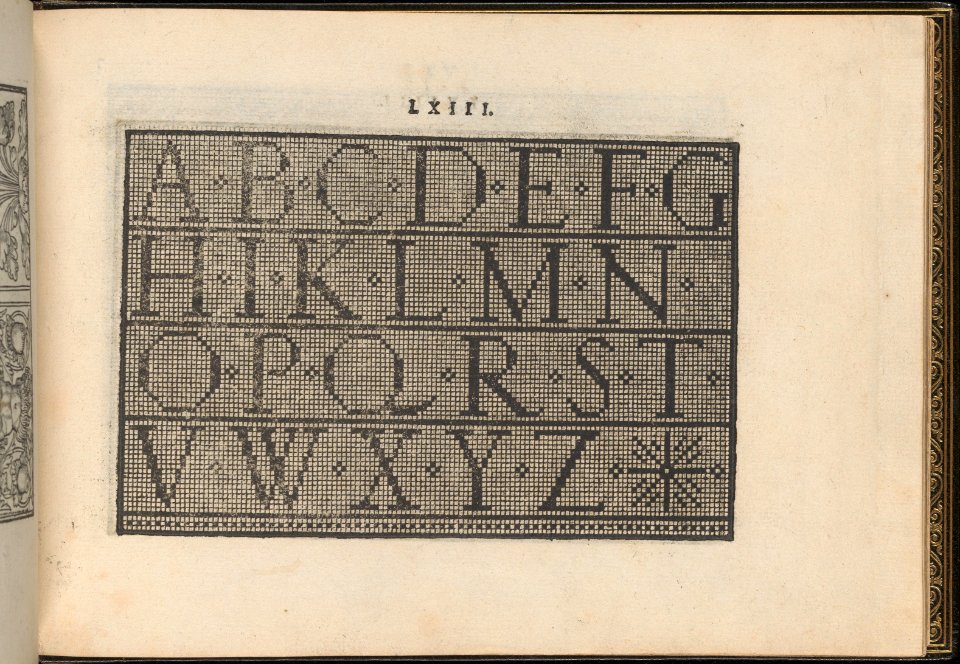 La Vera Perfettione del Disegno di varie sorti di recami, page 32 (recto) MET DP362010