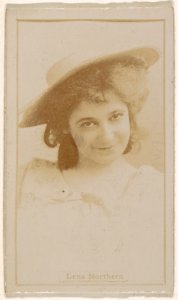 Lena Northern, from the Actresses series (N245) issued by Kinney Brothers to promote Sweet Caporal Cigarettes MET DP859260