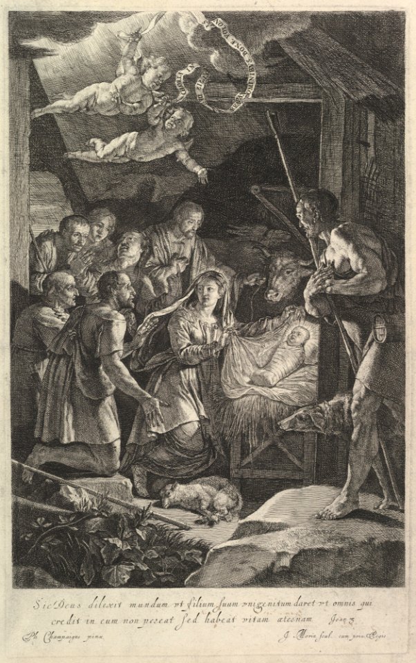 L'adoration des bergers MET DP826975