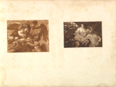 L'ange gardien (The Guardian Angel), in an album containing Recueil de Compositions par Lagrenée Le Jeune (Collection of Compositions by Lagrenée the Younger) MET DP829320