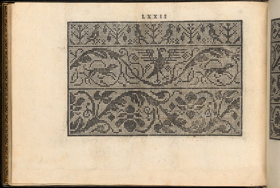 La Vera Perfettione del Disegno di varie sorti di recami, page 36 (verso) MET DP362020