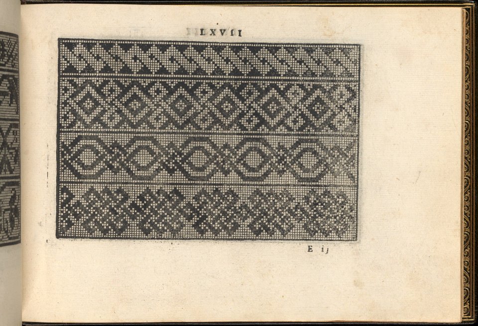 La Vera Perfettione del Disegno di varie sorti di recami, page 34 (recto) MET DP362014